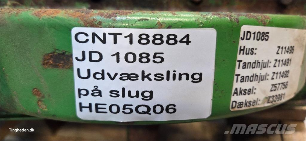 John Deere 1085 Menjalnik