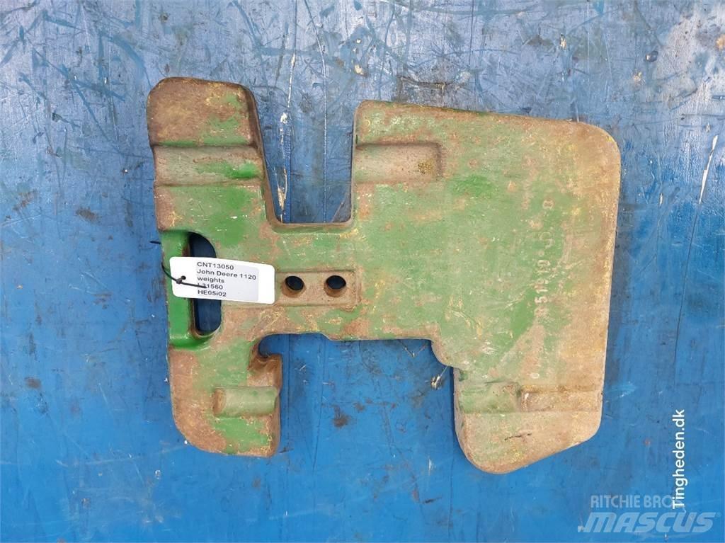 John Deere 1120 Sprednje uteži