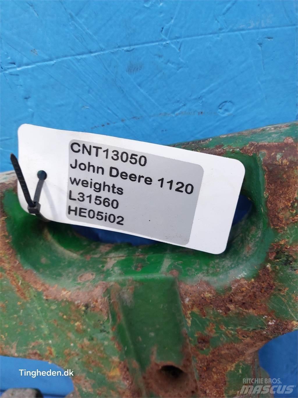 John Deere 1120 Sprednje uteži