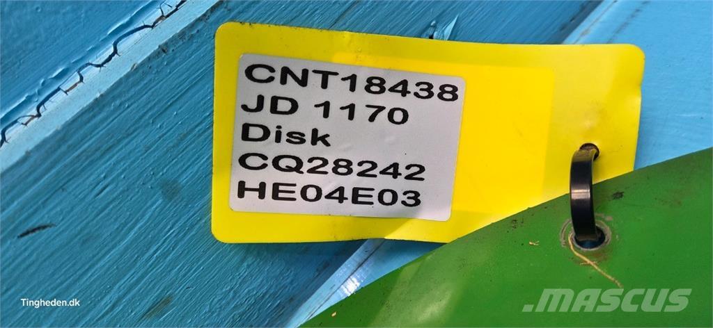 John Deere 1170 Dodatna oprema za kombajne