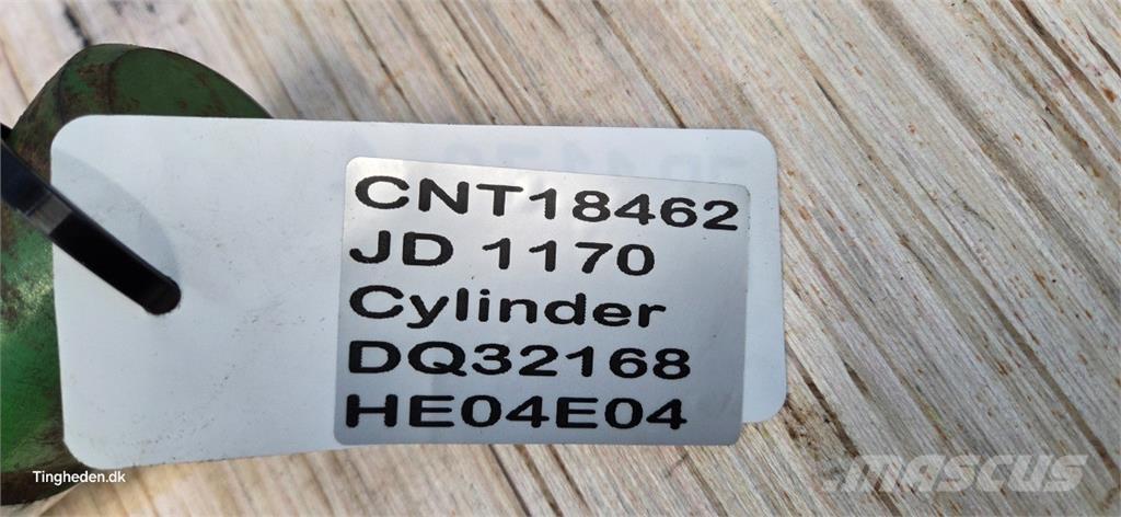 John Deere 1170 Hidravlika