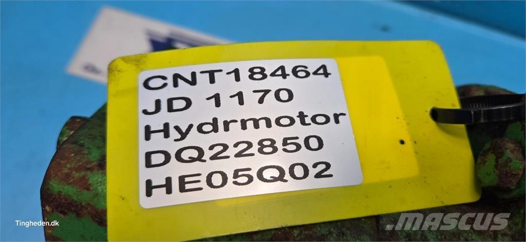 John Deere 1170 Hidravlika