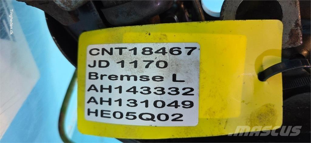 John Deere 1170 Menjalnik