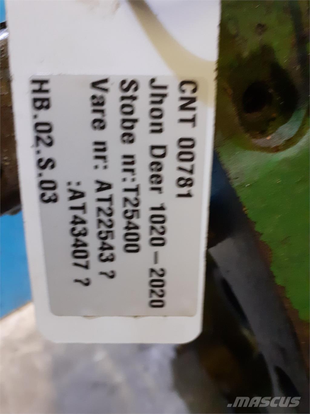 John Deere 2020 Menjalnik