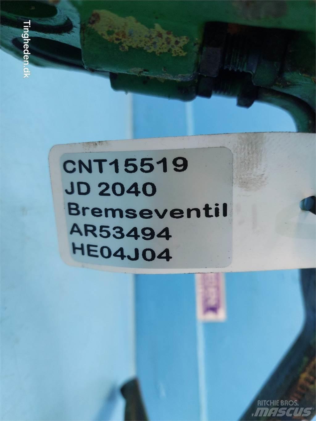 John Deere 2040 Hidravlika