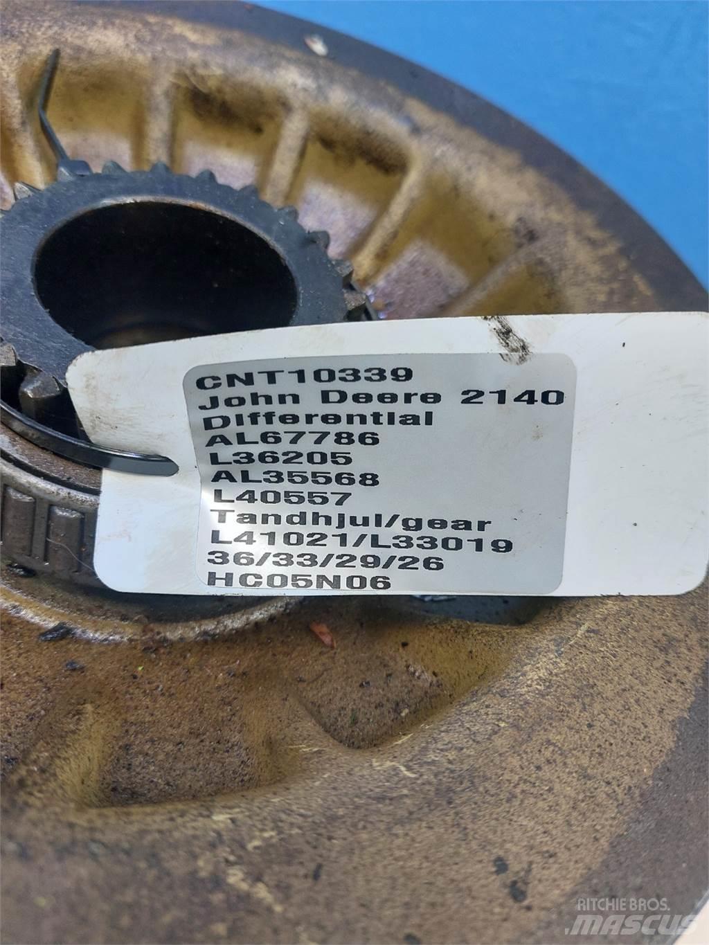 John Deere 2140 Menjalnik