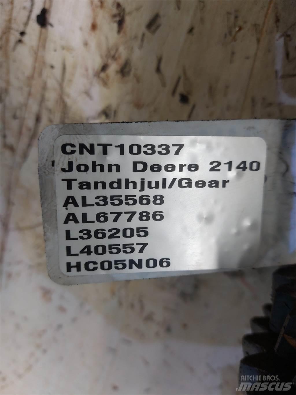 John Deere 2140 Menjalnik