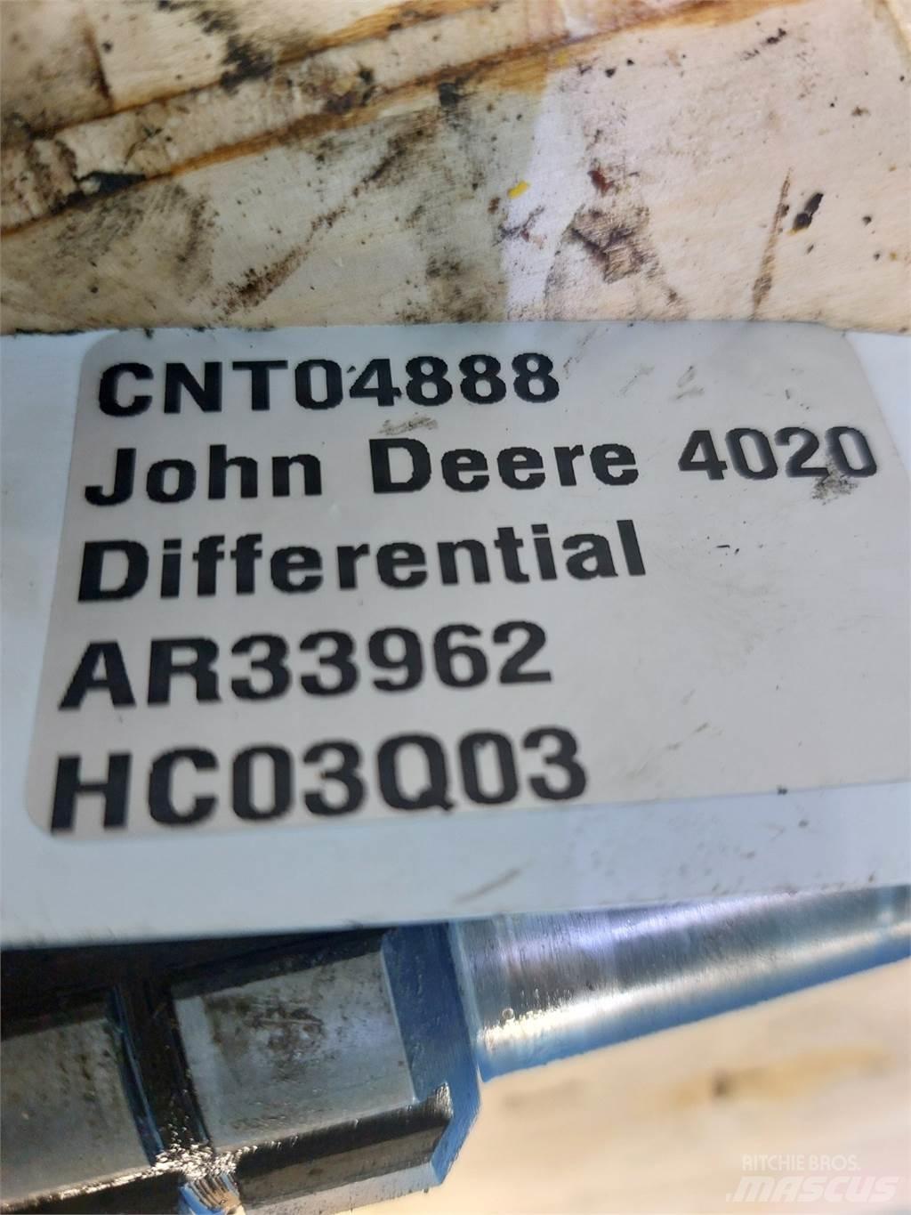 John Deere 4020 Menjalnik