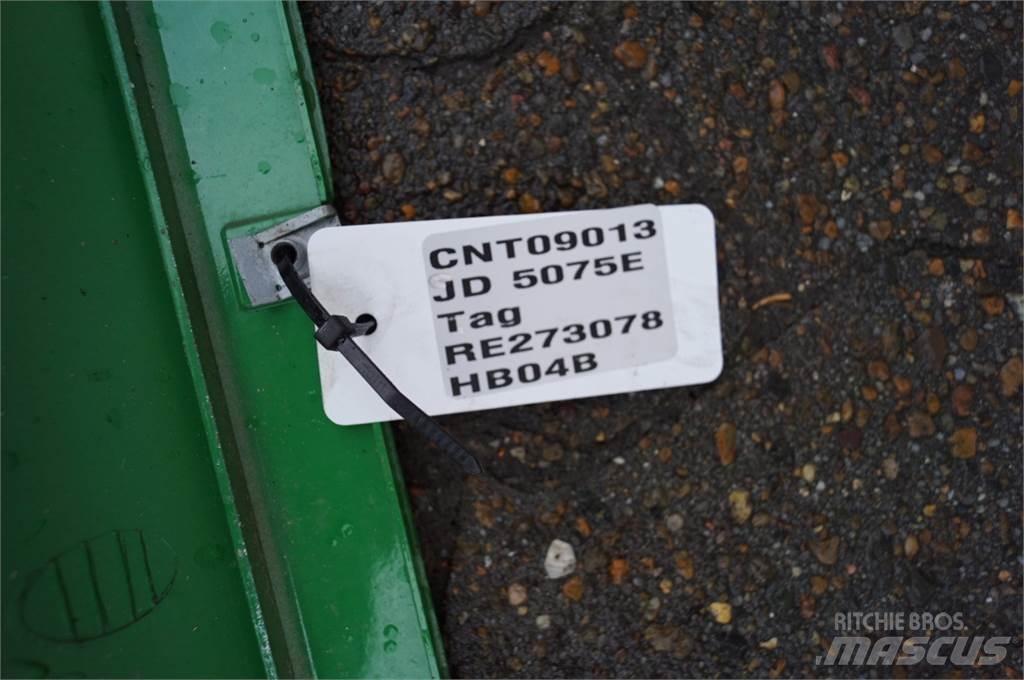 John Deere 5075E Kabine in notranjost