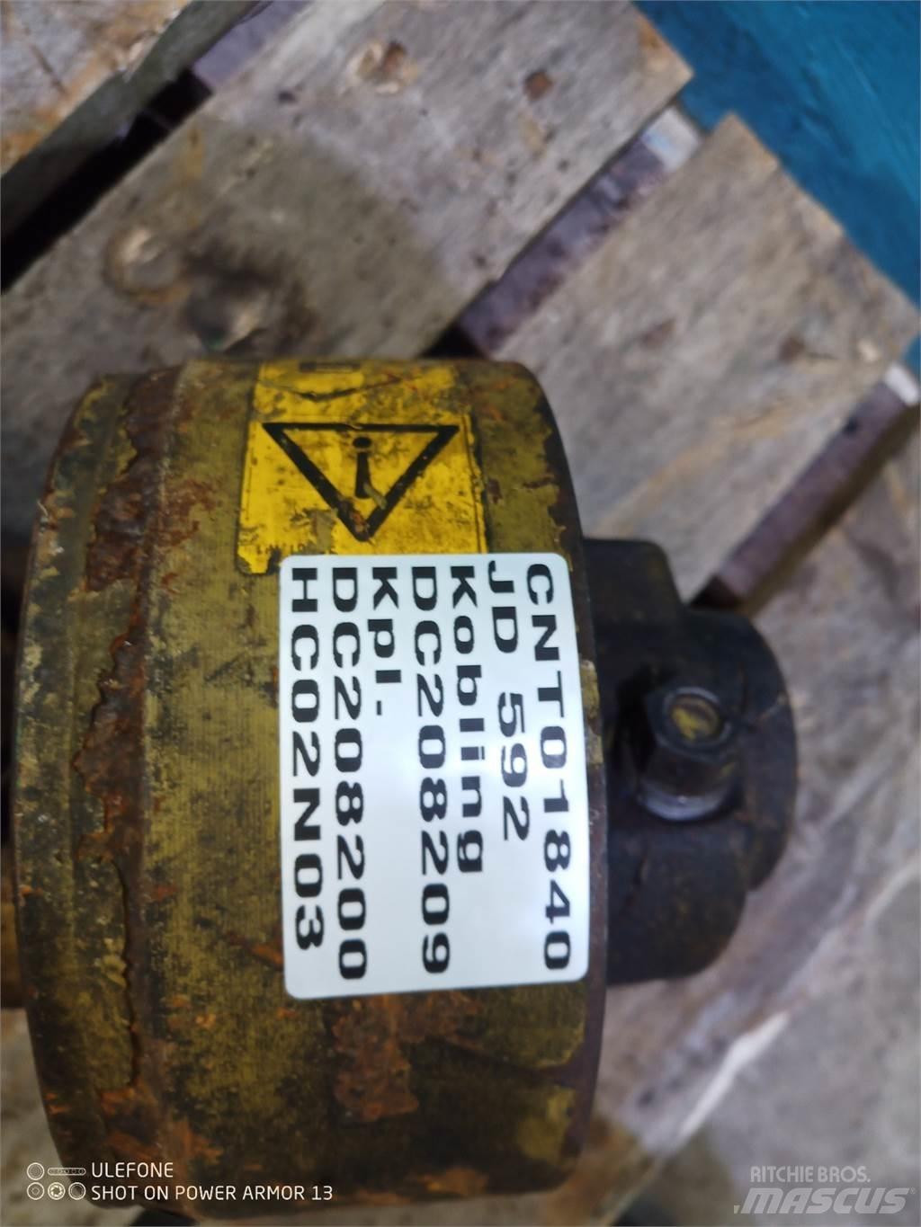 John Deere 592 Druga oprema za traktorje