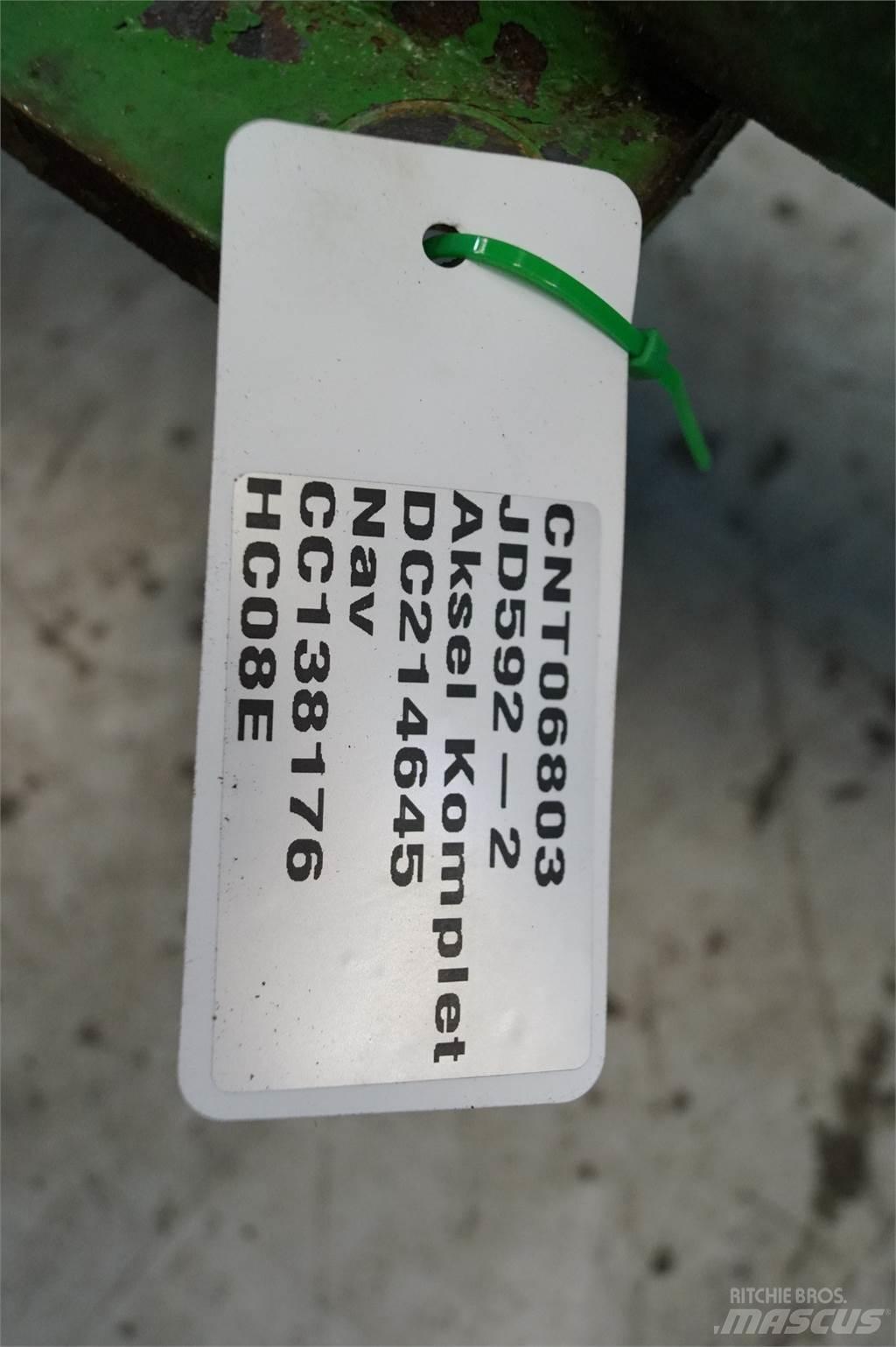 John Deere 592 Osi