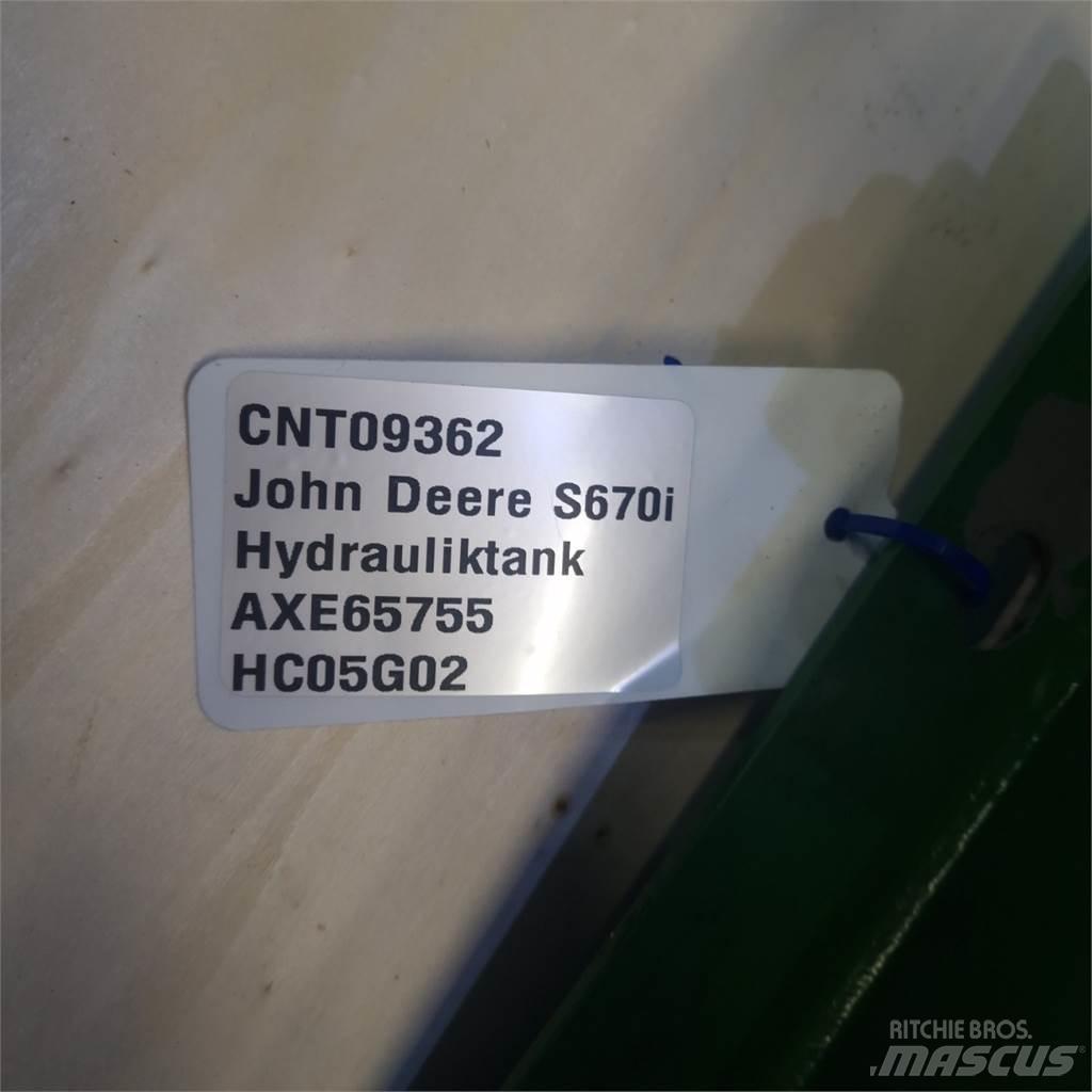 John Deere S670 Hidravlika