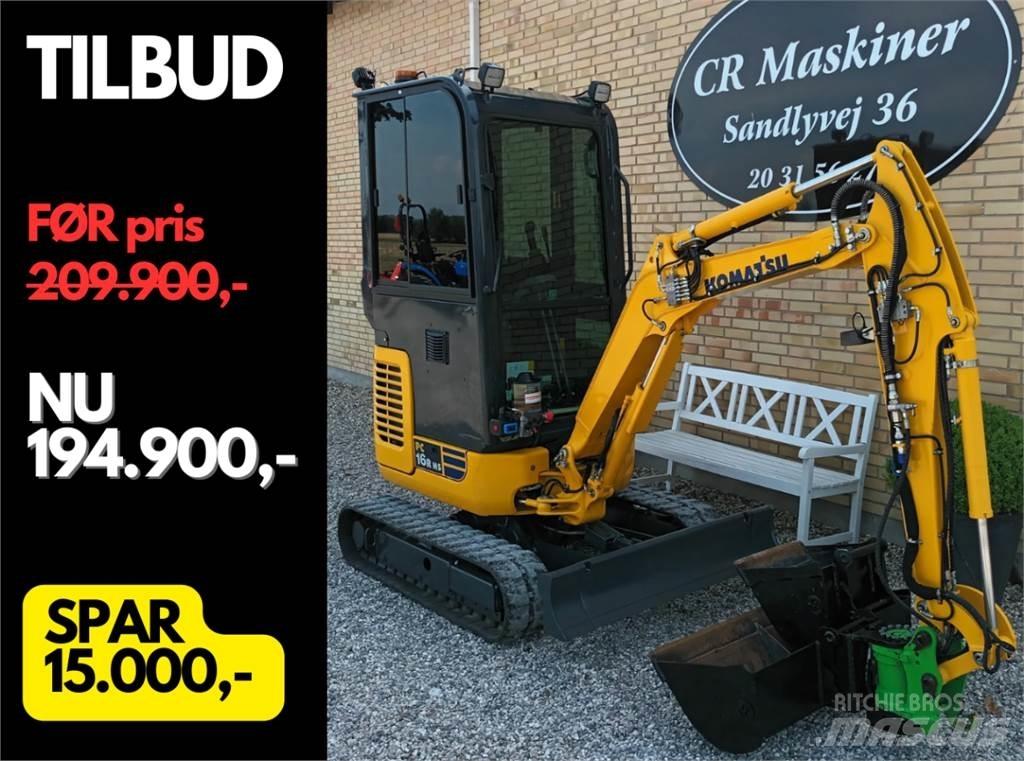 Komatsu pc16r hs Mini bagri <7t