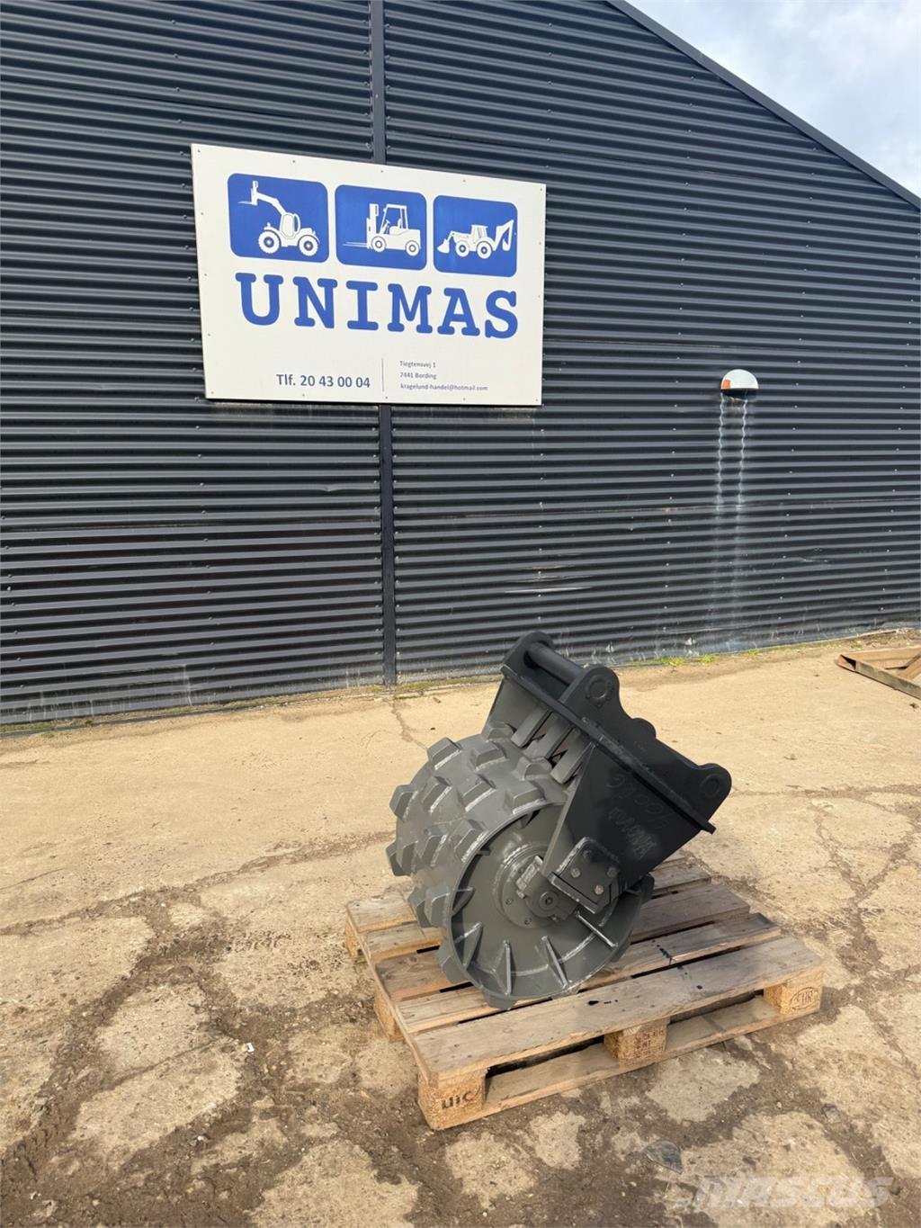  Kompakterhjul Vibro plošče