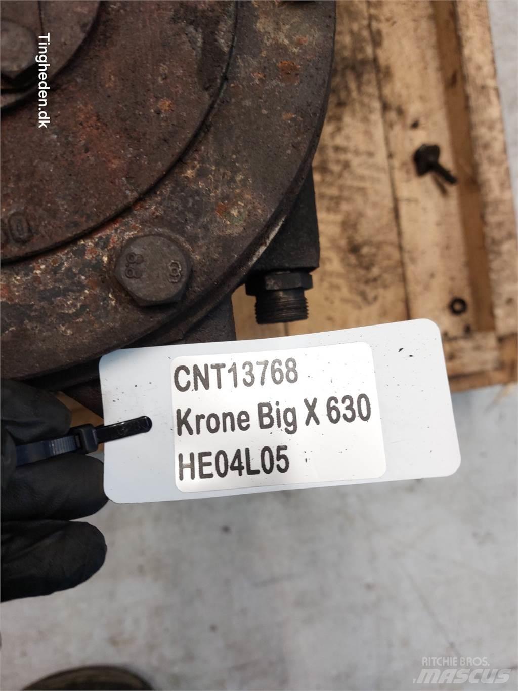 Krone Big X 360 Hidravlika