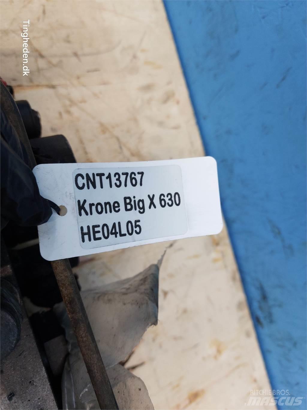 Krone Big X 360 Hidravlika
