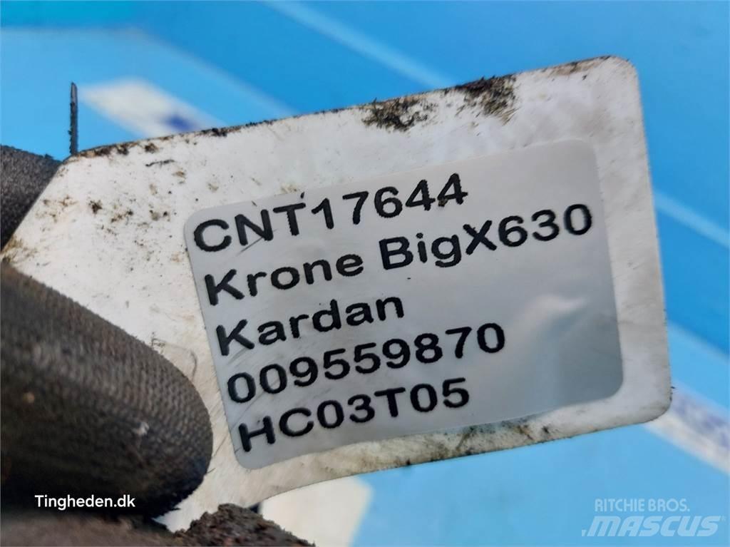 Krone Big X 630 Hay and forage machine accessories