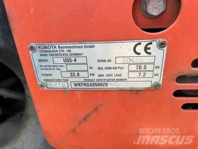 Kubota U55-4 Bagri goseničarji