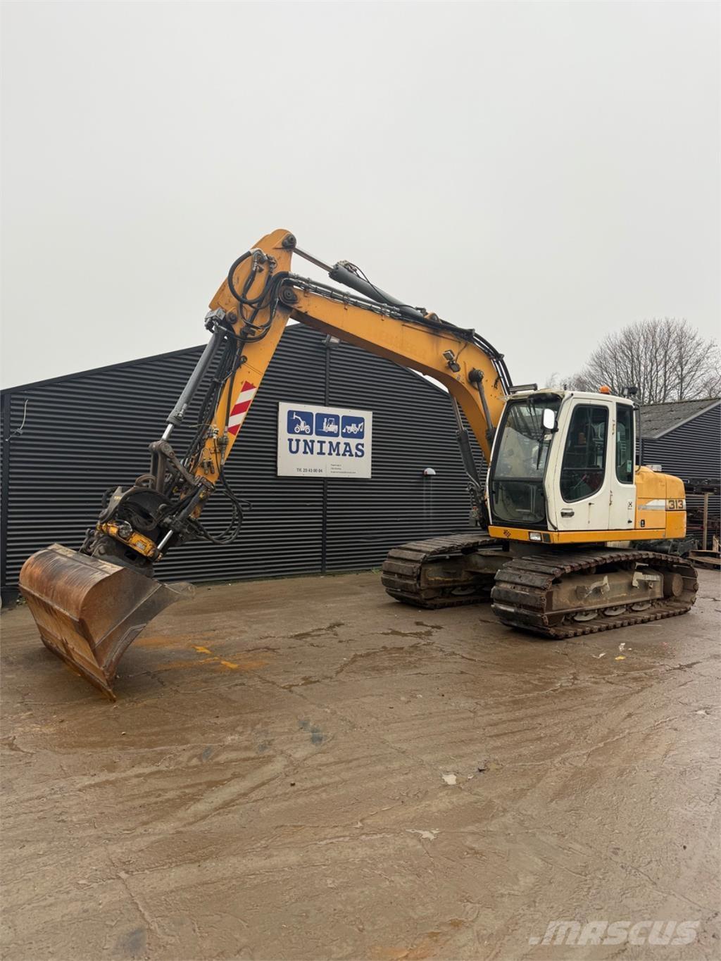 Liebherr 313 Bagri goseničarji