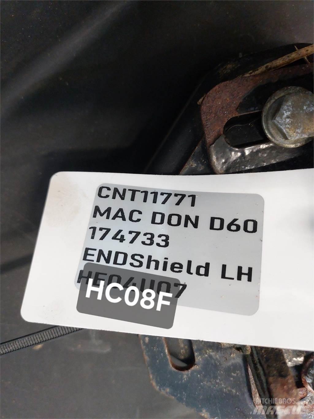 MacDon D60 Dodatna oprema za kombajne