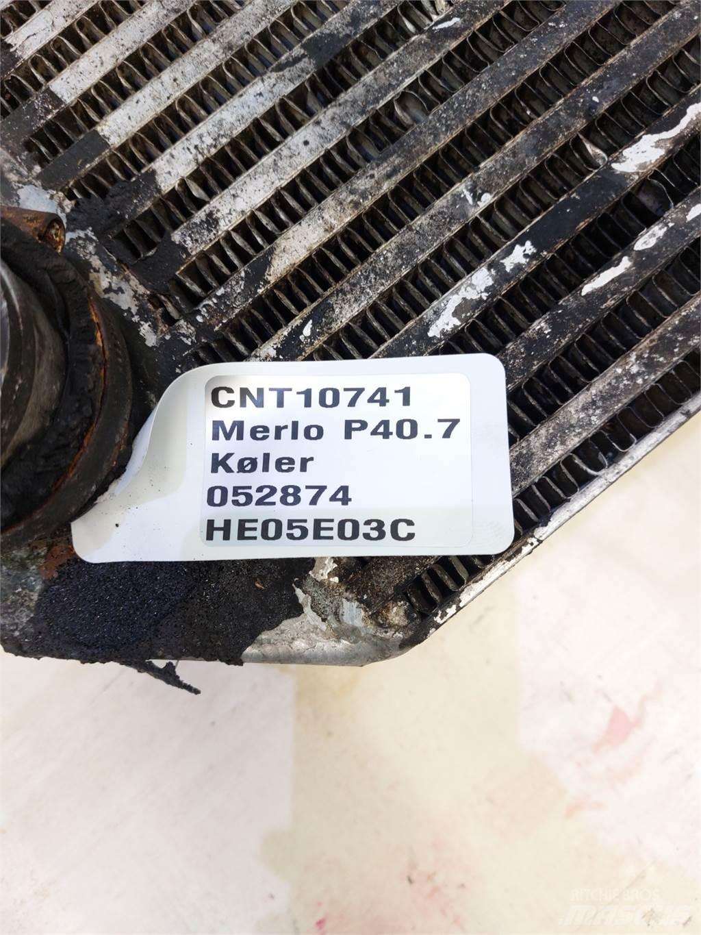 Merlo P40.7 Radiatorji