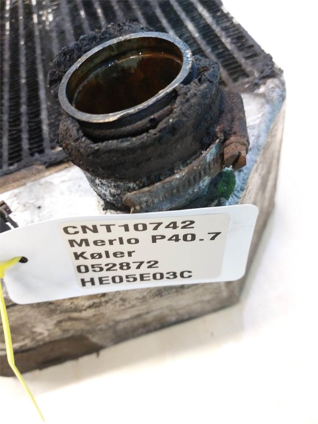 Merlo P40.7 Radiatorji