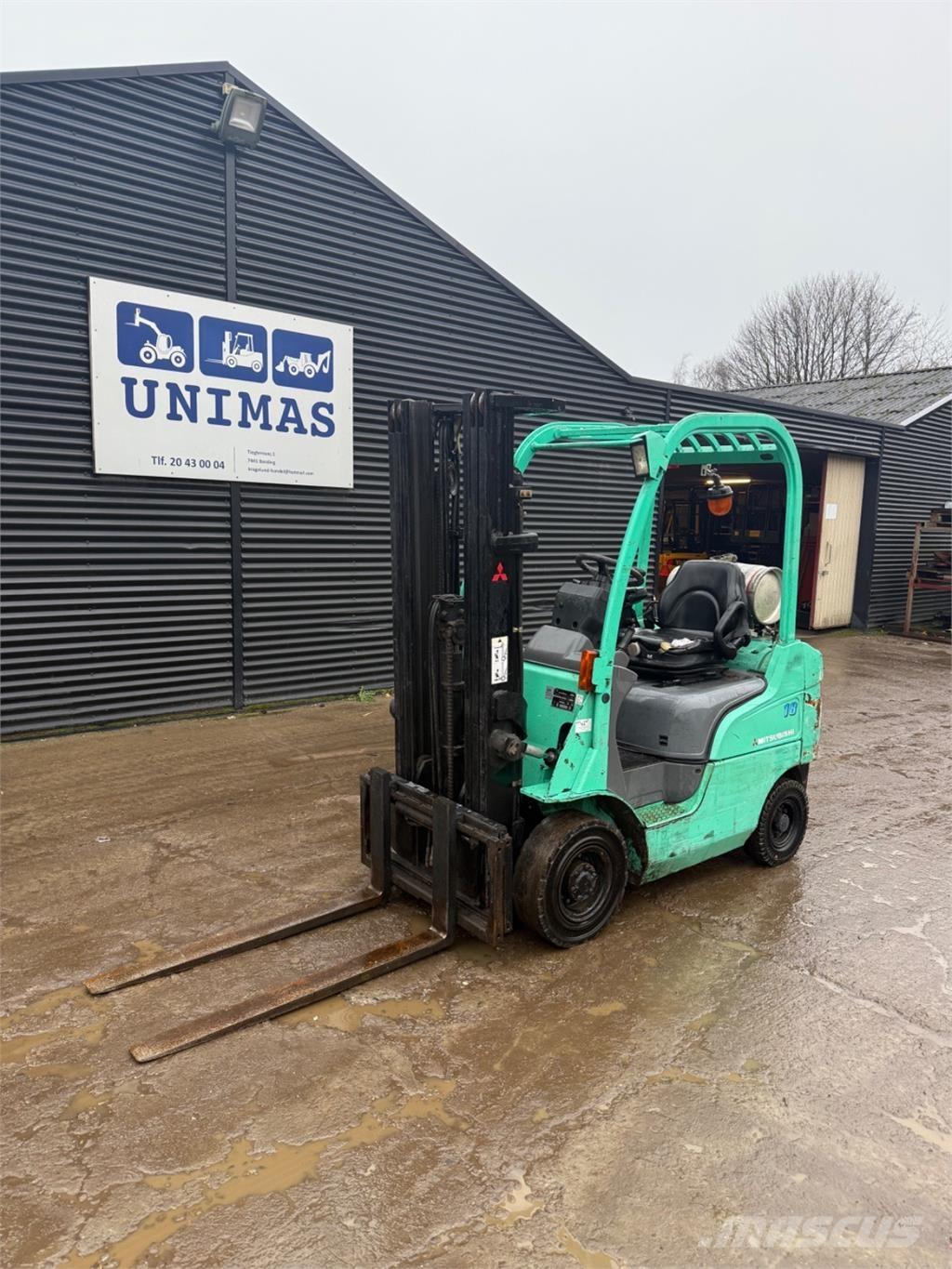 Mitsubishi FG18 Plinski viličarji