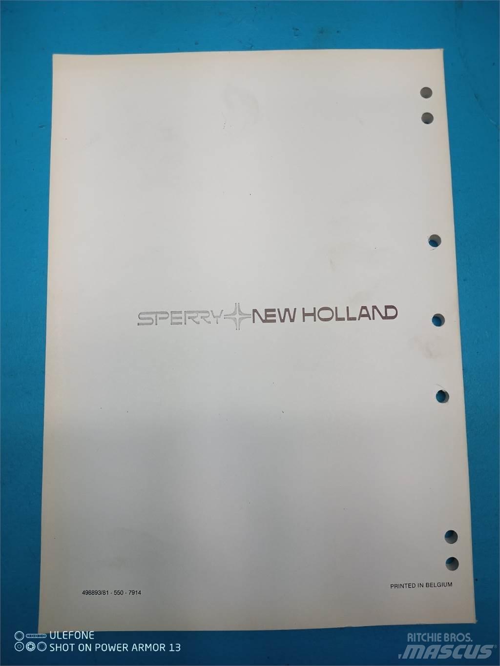 New Holland 1550 Kmetijstvo - drugo