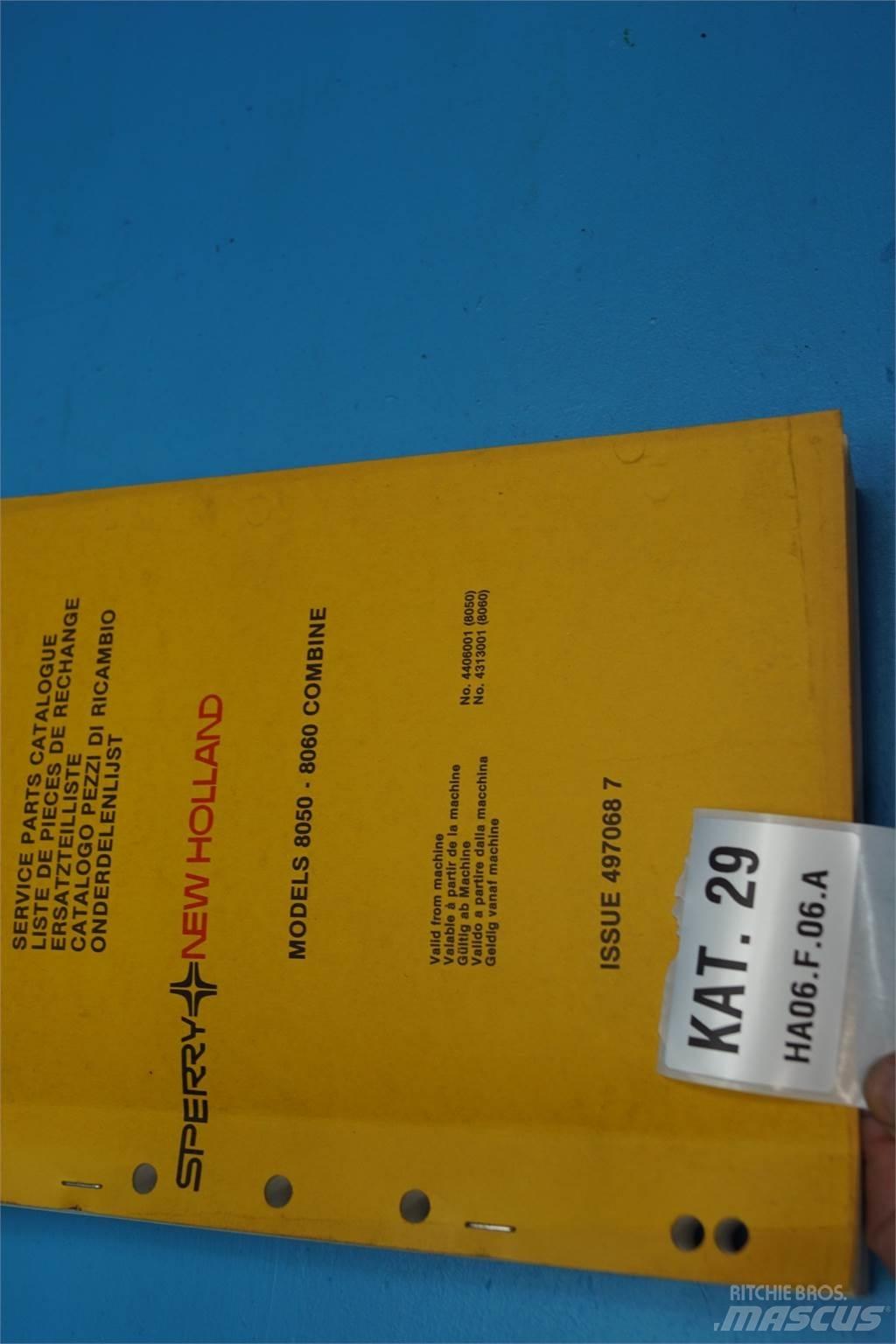 New Holland 8050 Kmetijstvo - drugo
