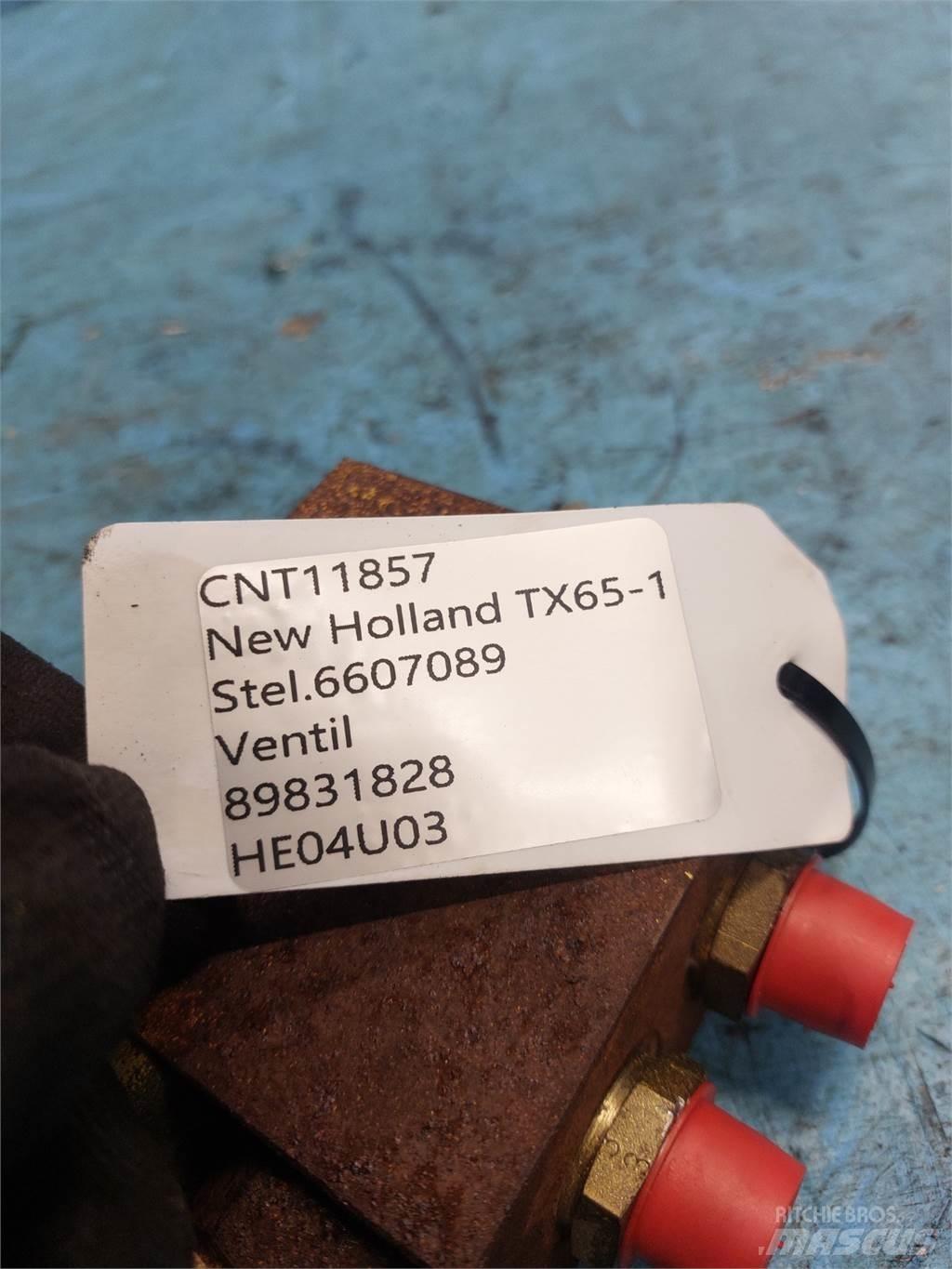 New Holland TX65 Hidravlika