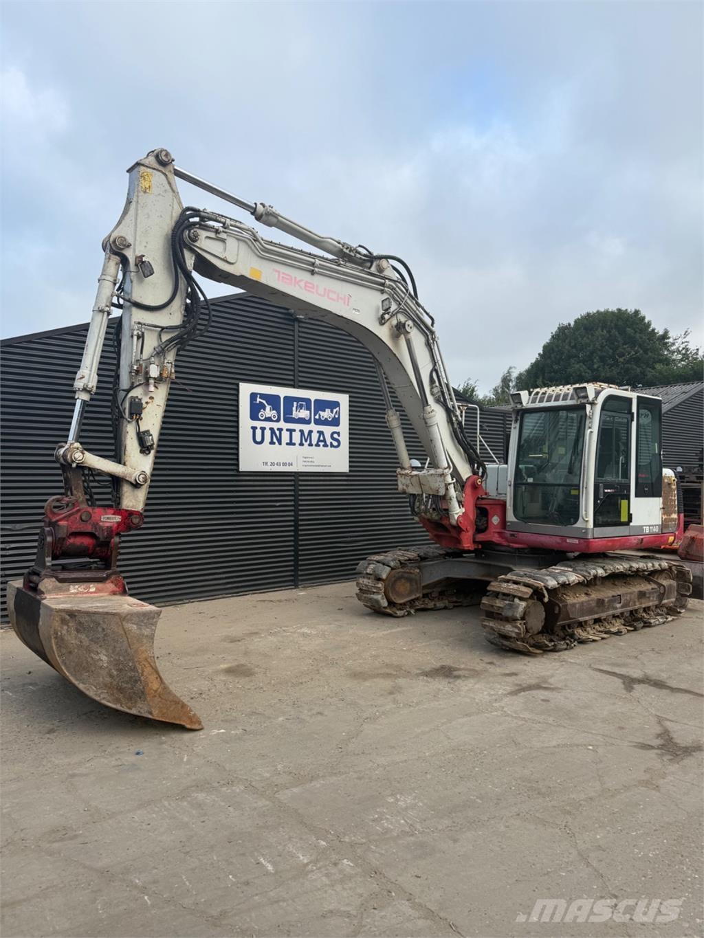 Takeuchi TB1140 Bagri goseničarji