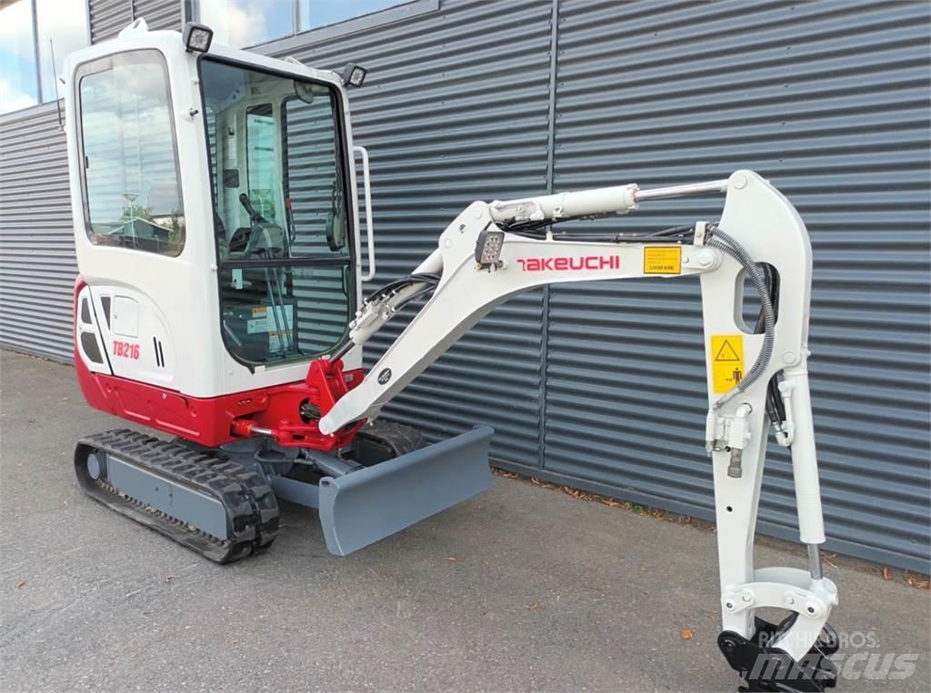 Takeuchi tb216 Mini bagri <7t