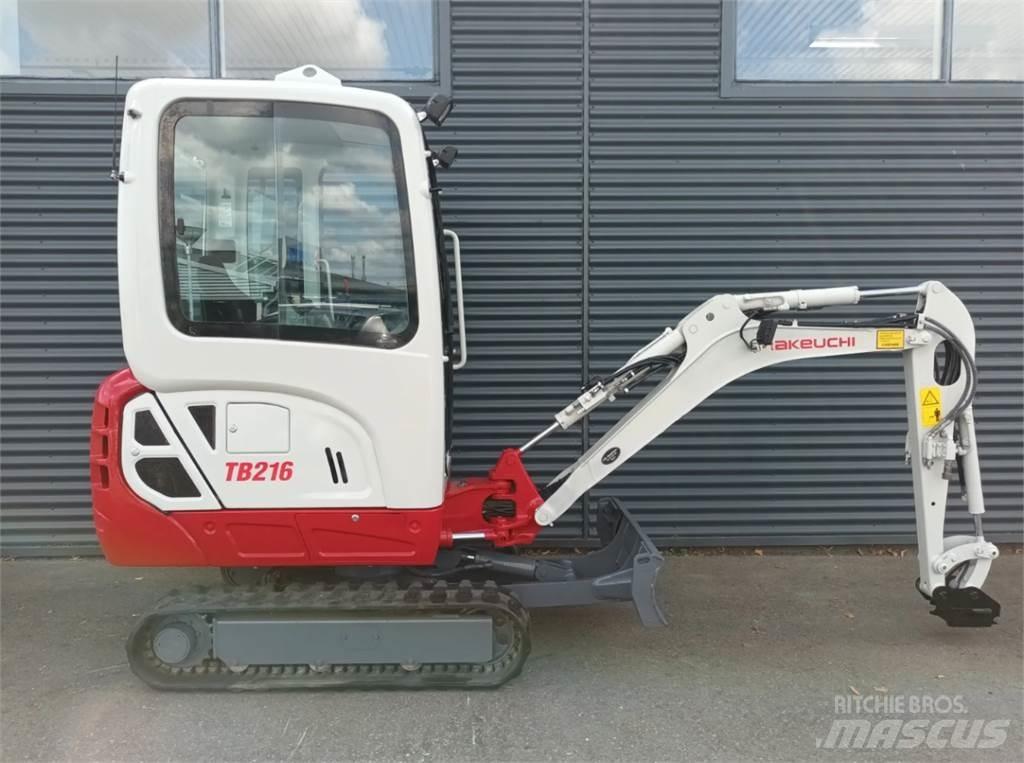 Takeuchi tb216 Mini bagri <7t