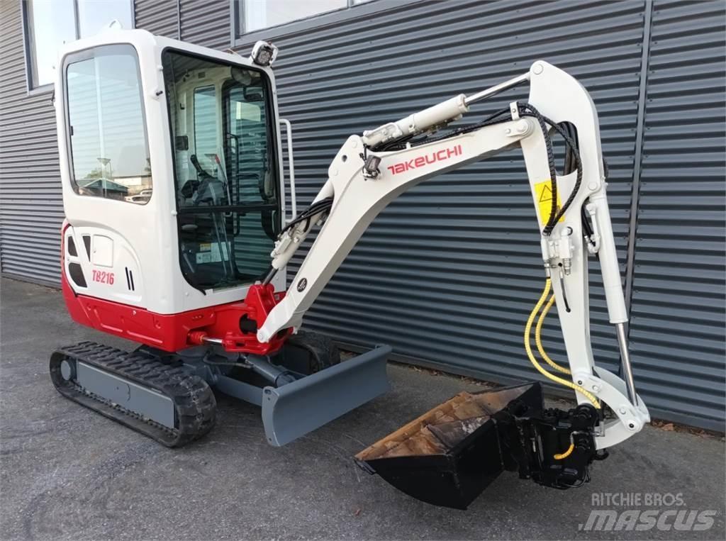 Takeuchi tb216 Mini bagri <7t