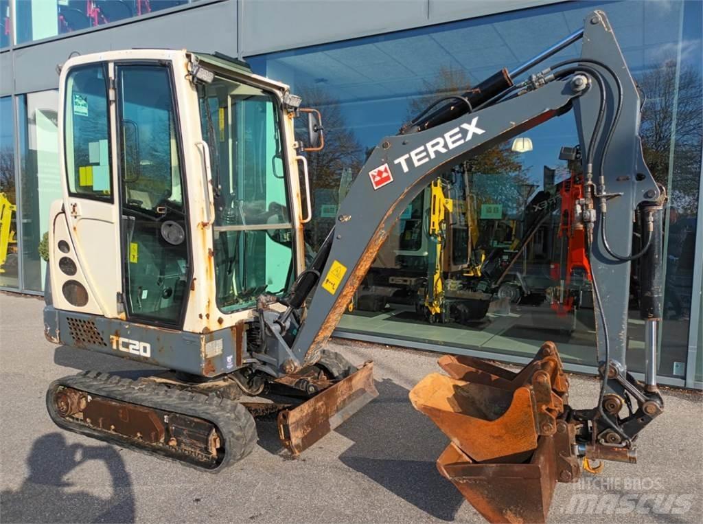 Terex tc20 Mini bagri <7t