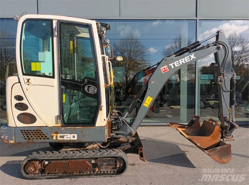 Terex tc20 Mini bagri <7t