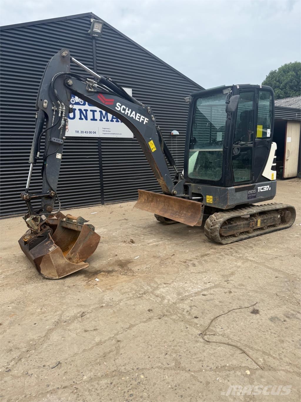 Terex TC37 Mini bagri <7t