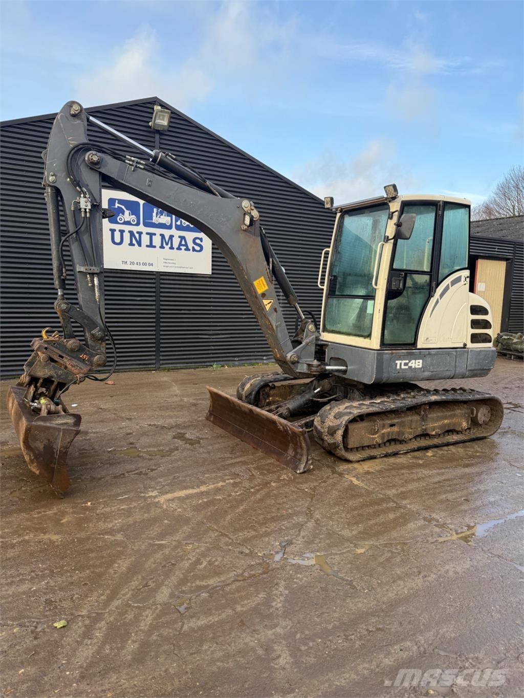 Terex TC48 Mini bagri <7t