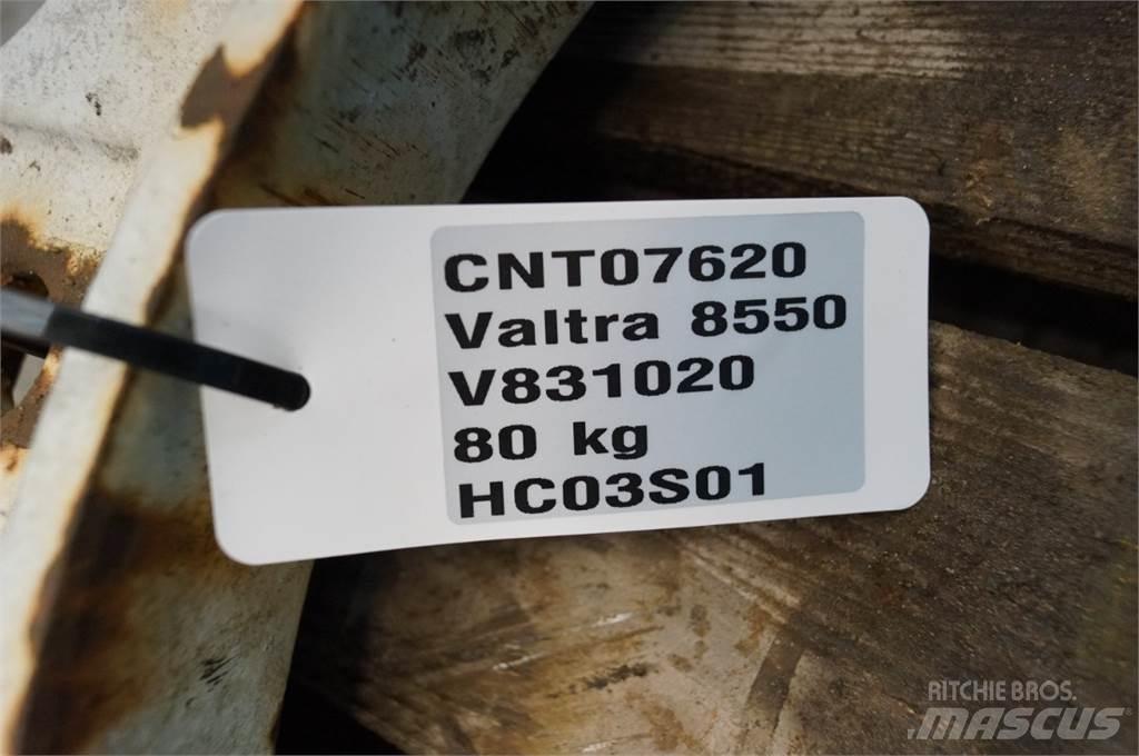 Valtra 8550 Sprednje uteži