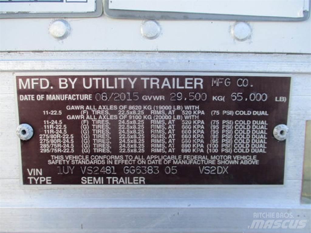 Utility VS2DX 48' Prikolice zabojniki