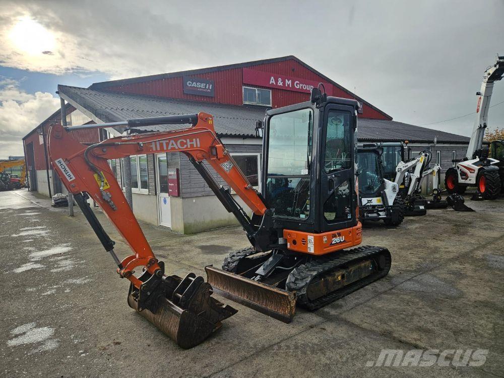 Hitachi ZX26U Bagri goseničarji