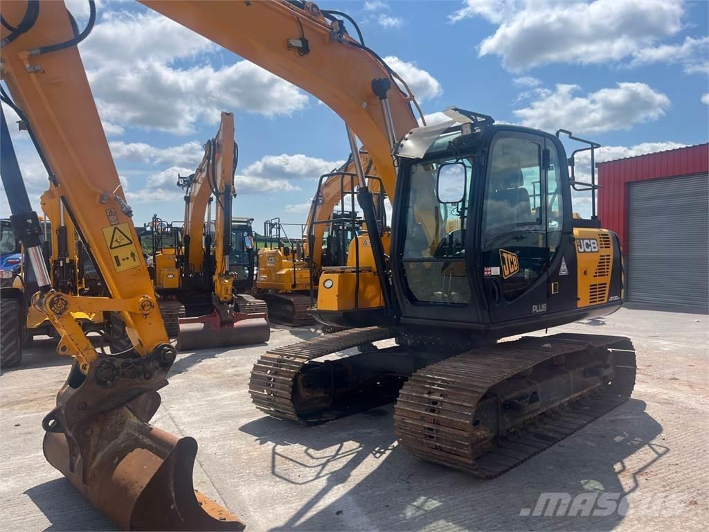 JCB JS130 LC Bagri goseničarji