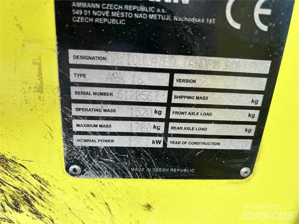 Ammann ARX16 AMMANN ARX16 Dvojni valjarji
