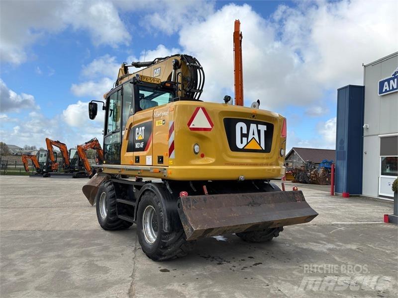 CAT M314F Bagri na kolesih