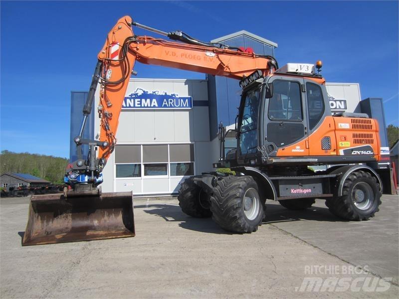 Doosan DX140W-3 Bagri na kolesih