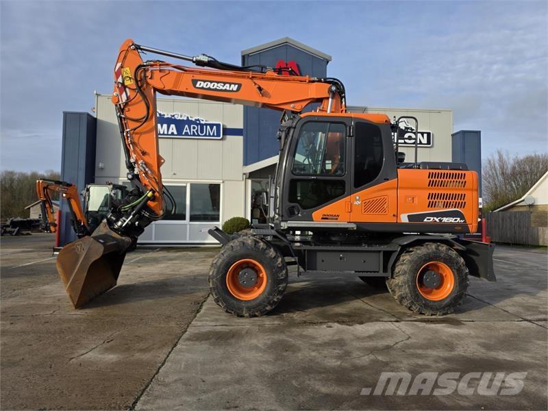 Doosan DX160W-5 Bagri na kolesih