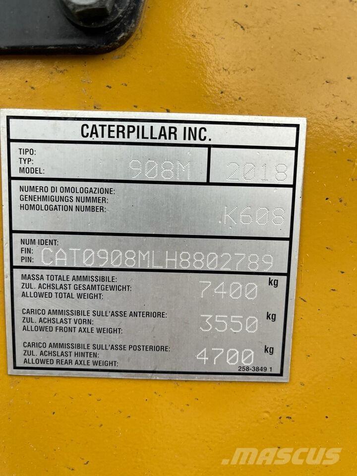 CAT 908M Kolesni nakladalci