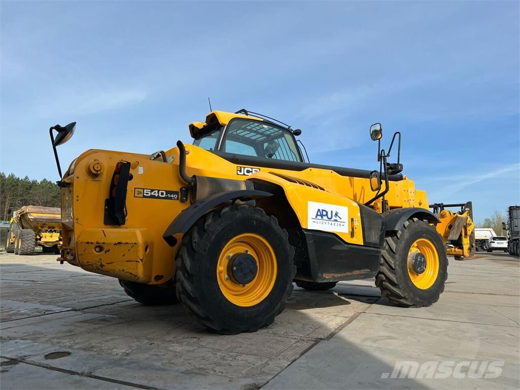 JCB 540-140 Teleskopski viličarji