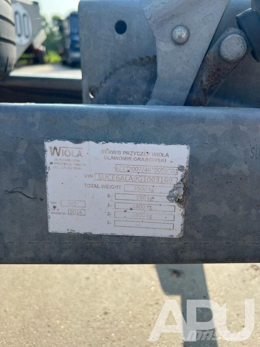 Wiola  Prikolice za prevoz vozil