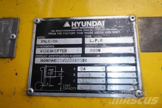 Hyundai 25LC-7A Viličarji - drugo